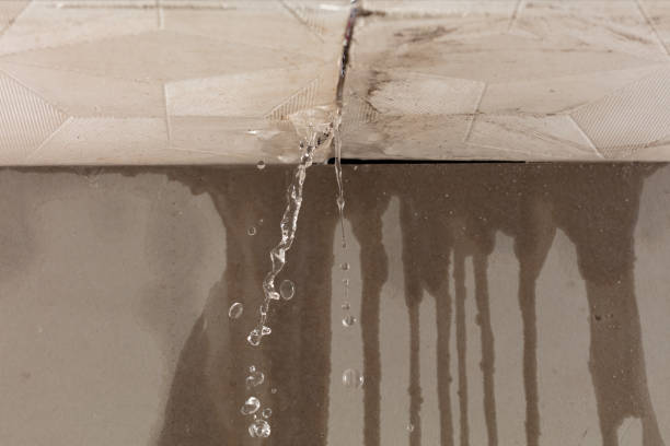 Professional Flood Damage Cleanup technician working in Fowler, IN